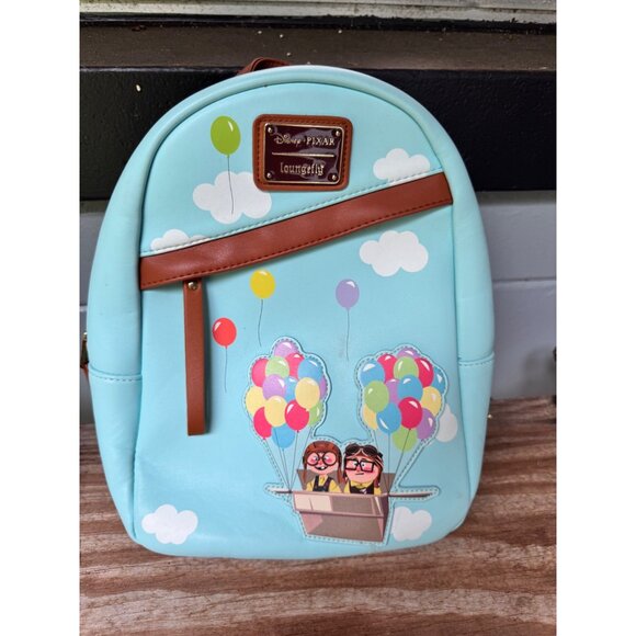 Loungefly Handbags - Loungefly Disney Pixar Up Adventure Is Out There Mini Backpack Carl Ellie